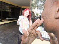 Big titty Artist fucked in the woods | Aurora Rose