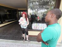 Big titty Artist fucked in the woods | Aurora Rose