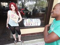 Big titty Artist fucked in the woods | Aurora Rose