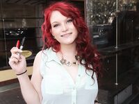 Big titty Artist fucked in the woods | Aurora Rose