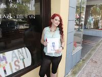 Big titty Artist fucked in the woods | Aurora Rose