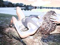 Jayla Foxx Bubble booty ebony park photoshoot | Porn Snaps