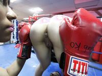 2 Big Phat Asses Getting Fucked in this amazing photoset in the Boxing Ring | Porn Snaps