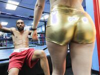 2 Big Phat Asses Getting Fucked in this amazing photoset in the Boxing Ring | Porn Snaps