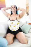 Big tit pawg poses in Banana outfit | Porn Snaps