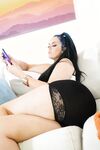 Big tit pawg poses in Banana outfit | Porn Snaps