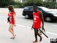 Lifeguard on DUTY SUCKING DICK in Miami | Porn Snaps