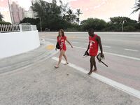 Lifeguard on DUTY SUCKING DICK in Miami | Porn Snaps