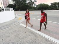 Lifeguard on DUTY SUCKING DICK in Miami | Porn Snaps