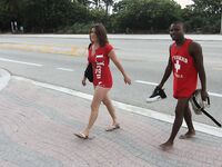 Lifeguard on DUTY SUCKING DICK in Miami | Porn Snaps