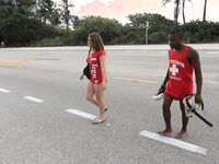 Lifeguard on DUTY SUCKING DICK in Miami | Porn Snaps