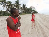 Lifeguard on DUTY SUCKING DICK in Miami | Porn Snaps