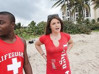 Lifeguard on DUTY SUCKING DICK in Miami | Porn Snaps