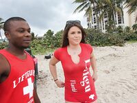 Lifeguard on DUTY SUCKING DICK in Miami | Porn Snaps