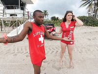 Lifeguard on DUTY SUCKING DICK in Miami | Porn Snaps