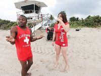 Lifeguard on DUTY SUCKING DICK in Miami | Porn Snaps