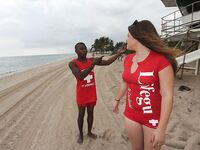 Lifeguard on DUTY SUCKING DICK in Miami | Porn Snaps