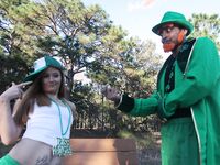 Ginger Teen Sucking Leprechaun dick | Porn Snaps