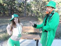 Ginger Teen Sucking Leprechaun dick | Porn Snaps