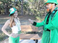 Ginger Teen Sucking Leprechaun dick | Porn Snaps