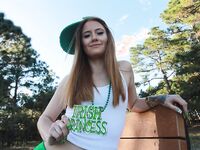Ginger Teen Sucking Leprechaun dick | Porn Snaps
