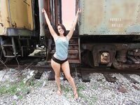 Ryan Smiles: Buffalo Bill’s Granddaughter Takes Jodie on a Private Train Tour | Porn Snaps