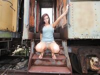 Ryan Smiles: Buffalo Bill’s Granddaughter Takes Jodie on a Private Train Tour | Porn Snaps