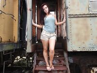 Ryan Smiles: Buffalo Bill’s Granddaughter Takes Jodie on a Private Train Tour | Porn Snaps