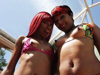 Poolside Conversations: Jayla Foxx and Vicki Minaj’s Afternoon with Friends