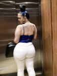 Phat Ass in White Jeans OMG! | Porn Snaps