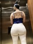 Phat Ass in White Jeans OMG! | Porn Snaps