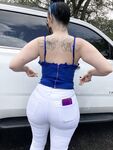 Phat Ass in White Jeans OMG! | Porn Snaps