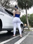 Phat Ass in White Jeans OMG! | Porn Snaps