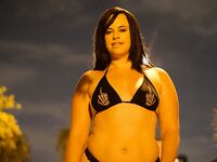 Virgo Peridot Big Juicy White Ass in red Lingerie & black 2 piece | Porn Snaps