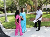 Nurses outside sucking off the DR. | Porn Snaps