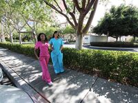 Nurses outside sucking off the DR. | Porn Snaps