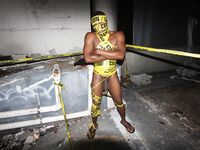 Jayla Foxx Caution Tape Blowjob Photoset | Porn Snaps