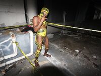 Jayla Foxx Caution Tape Blowjob Photoset | Porn Snaps