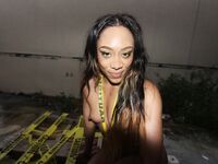 Jayla Foxx Caution Tape Blowjob Photoset | Porn Snaps