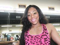 Jayla Foxx & Tila Flame  Barbershop Photoset | Porn Snaps