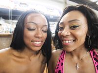 Jayla Foxx & Tila Flame  Barbershop Photoset | Porn Snaps