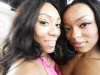 Jayla Foxx & Tila Flame  Barbershop Photoset | Porn Snaps