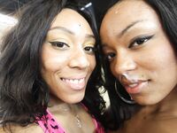 Jayla Foxx & Tila Flame  Barbershop Photoset | Porn Snaps