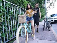 Latina Teen Serena Santos Blowjob | Naked Hustlers