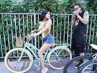 Latina Teen Serena Santos Blowjob | Naked Hustlers