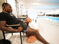 Ms Red X sucking big black dick Hardcore Pool Photoset | Porn Snaps