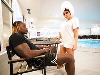 Ms Red X sucking big black dick Hardcore Pool Photoset | Porn Snaps