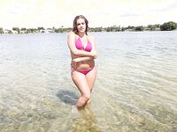Gorgeous Katey Cummings Masturbates by the Lake | Porn Snaps