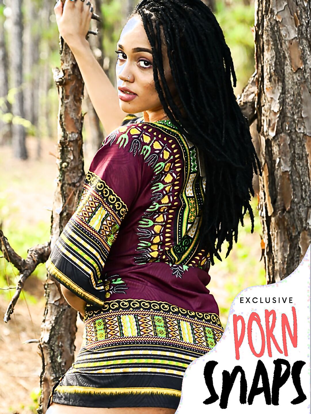 Ebony Model Julie Kay Dashiki Photoset | Porn Snaps