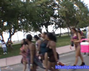 Big titty Ebony Kendra Lee public dick sucking Memorial weekend